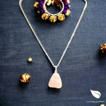 collier quartz rose 2