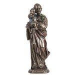 statue-bronze-coule-a-froid-de-saint-joseph-h-21-cm