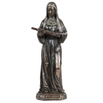 statue-bronze-coule-a-froid-de-sainte-rita-h-21-cm