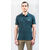 POLO BLEU TEAL HOMME