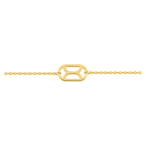Bracelet Graphique en plaqué or