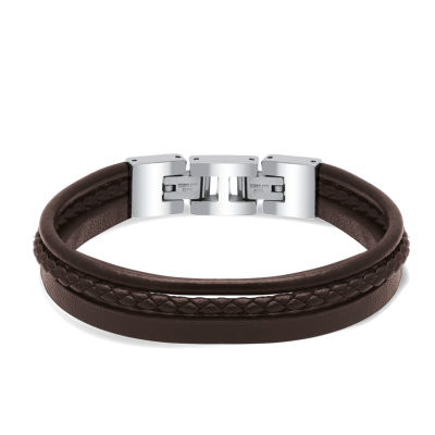bracelet-stanford-acier-poli-et-3-cuirs-plat-rond-et-tresse-marrons (1)