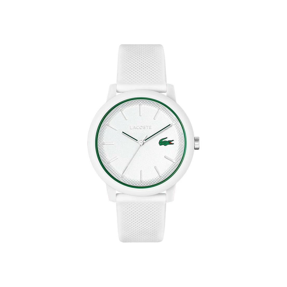 Montre Homme Lacoste 12.12 silicone blanc