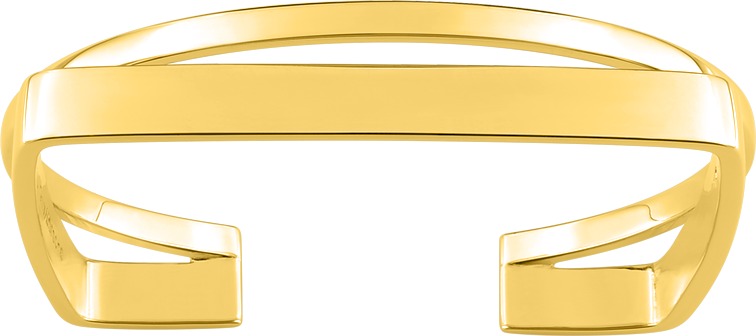 Bracelet rigide Guy Laroche en plaqué or