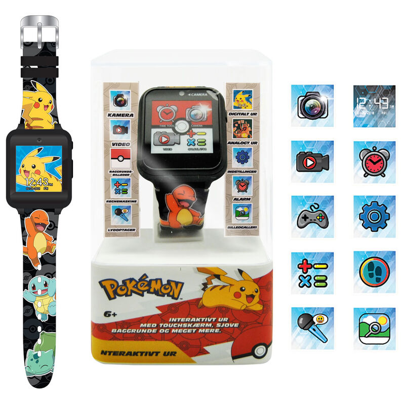 Montre pour enfants à LED Pokémon - apparence et sensation de montre  intelligente