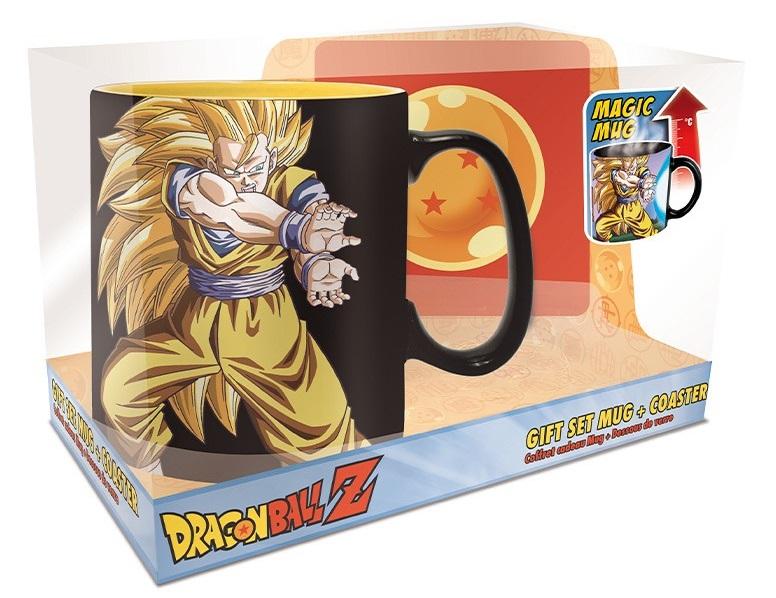 DRAGON BALL Z Coffret cadeau Goku Mug + Acryl® + Cartes postales