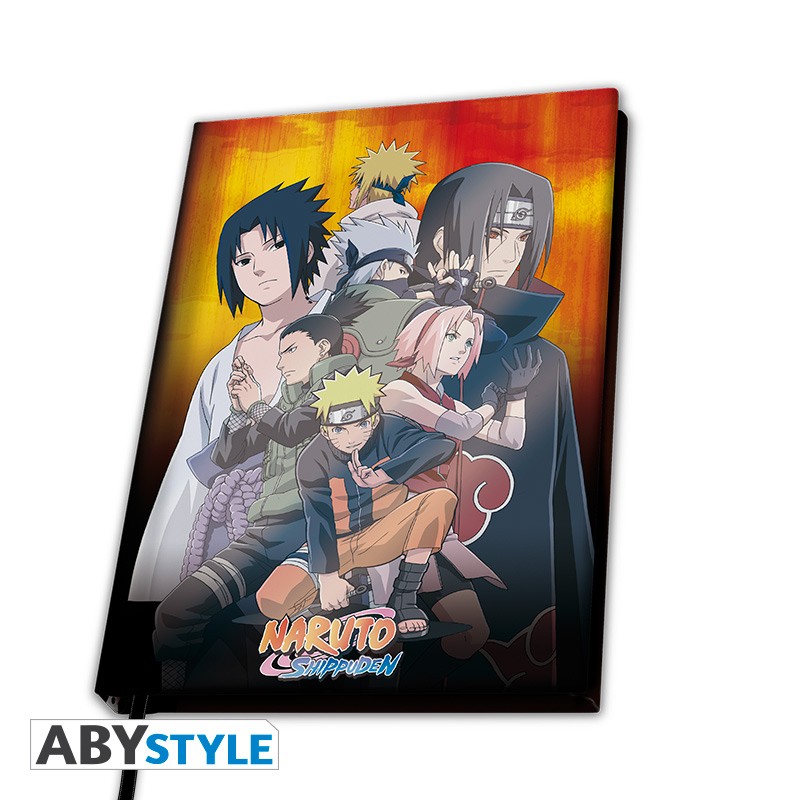 Cahier A5 Naruto - Group Konoha