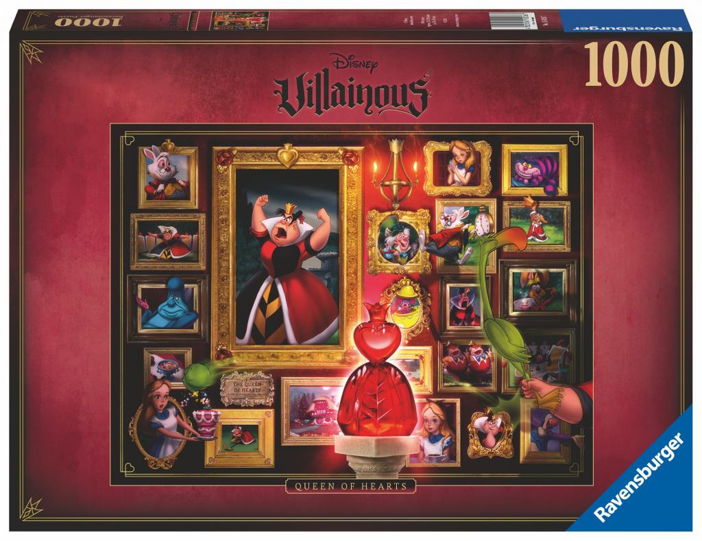 Puzzle Villains Queen of Hearts 1000pces