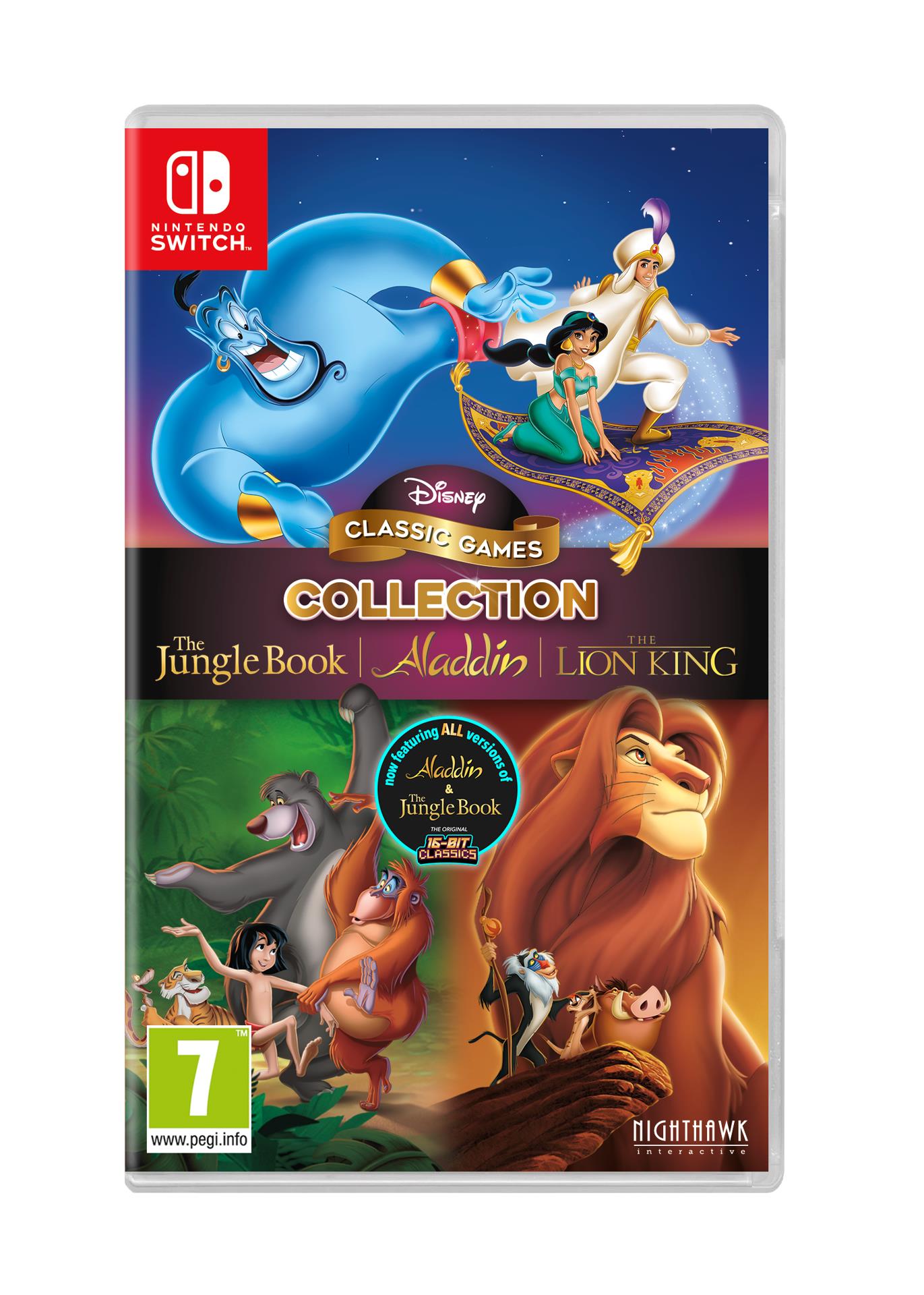 Disney Classic Games Collection The Jungle Book, Aladdin and The Lion