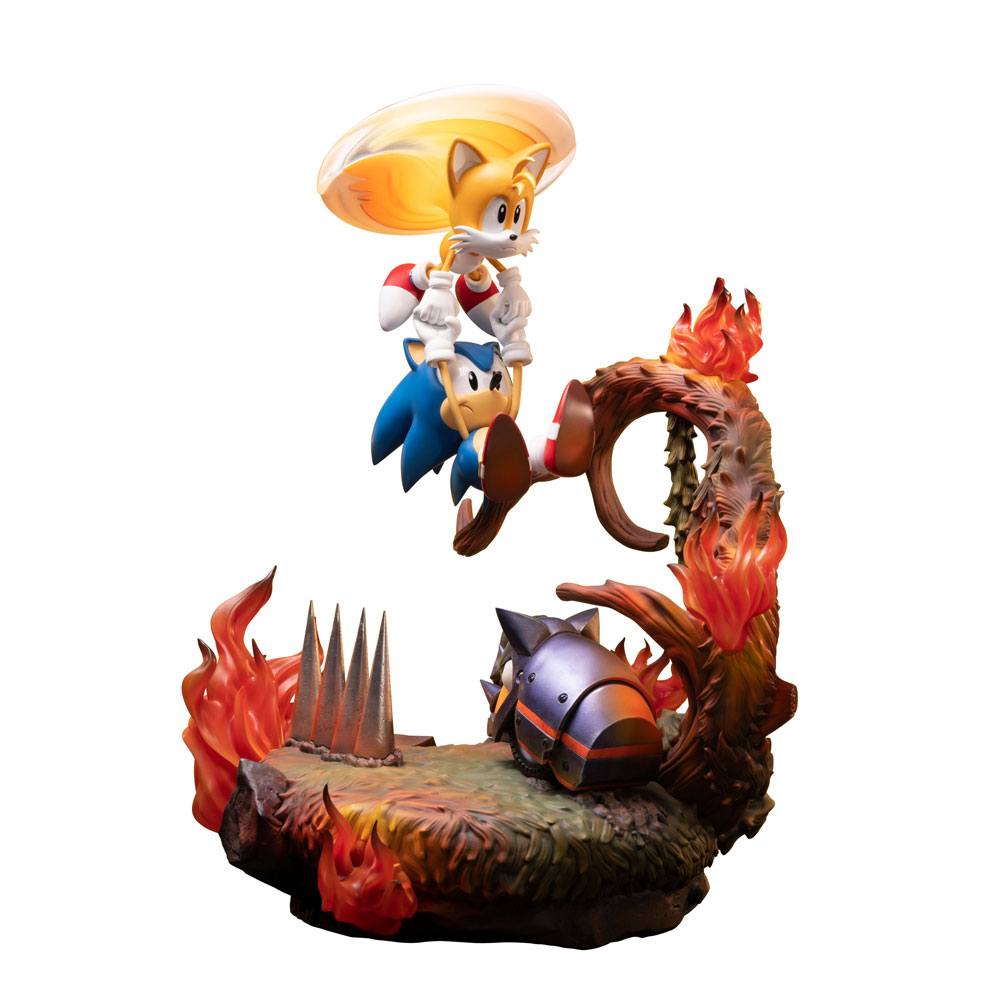 Figurine Diorama Sonic et Tails 51cm