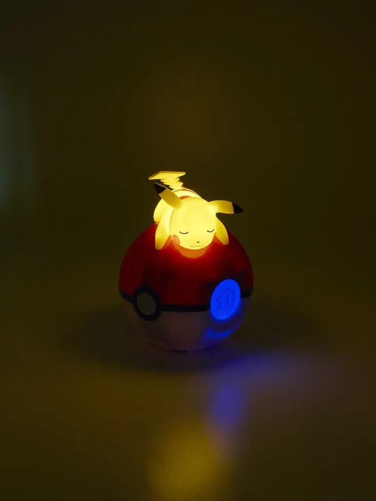 Radio Réveil Pokemon Pikachu Pokeball