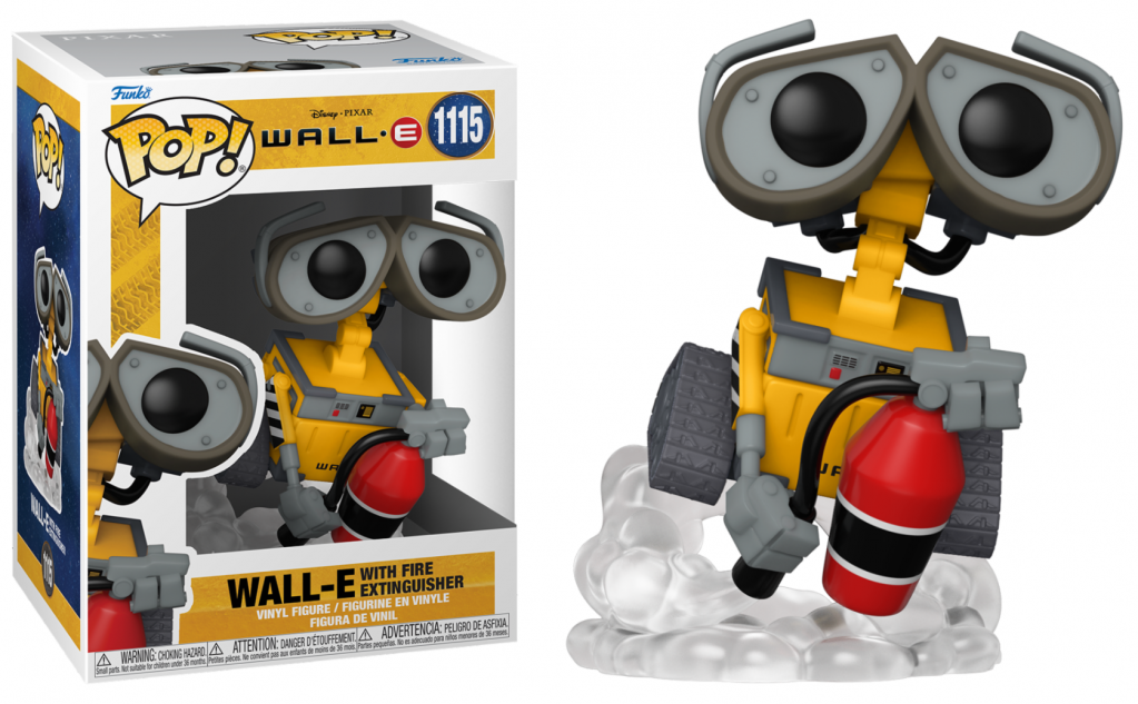 POP WALL-E WITH FIRE EXTINGUISHER