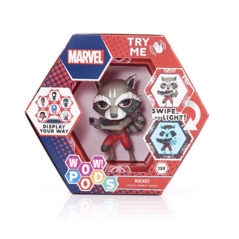 Figurine Led Wow Pods Marvel Rocket Raccoon