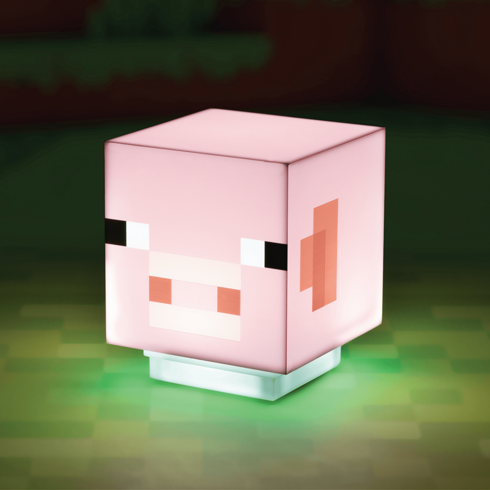 Lampe Minecraft Pig avec musique 2