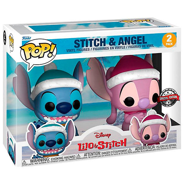 Boîte goûter personnalisé Stitch et angel