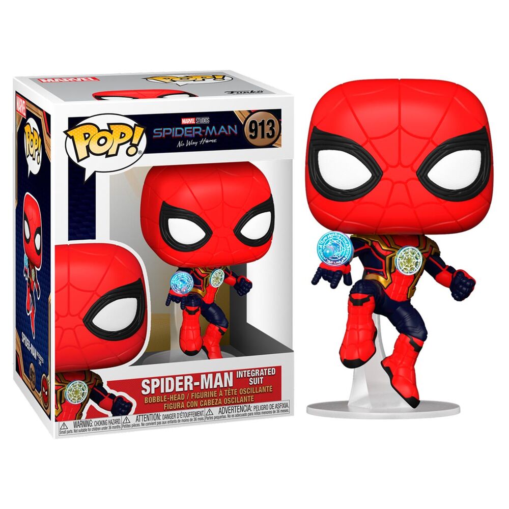POP Marvel Spiderman No Way Home Spiderman Integrated Suit