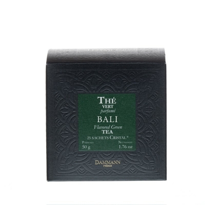 Thé Vert Bali, 25 Sachets Cristal