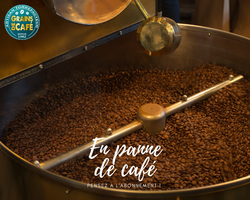 En panne de café __