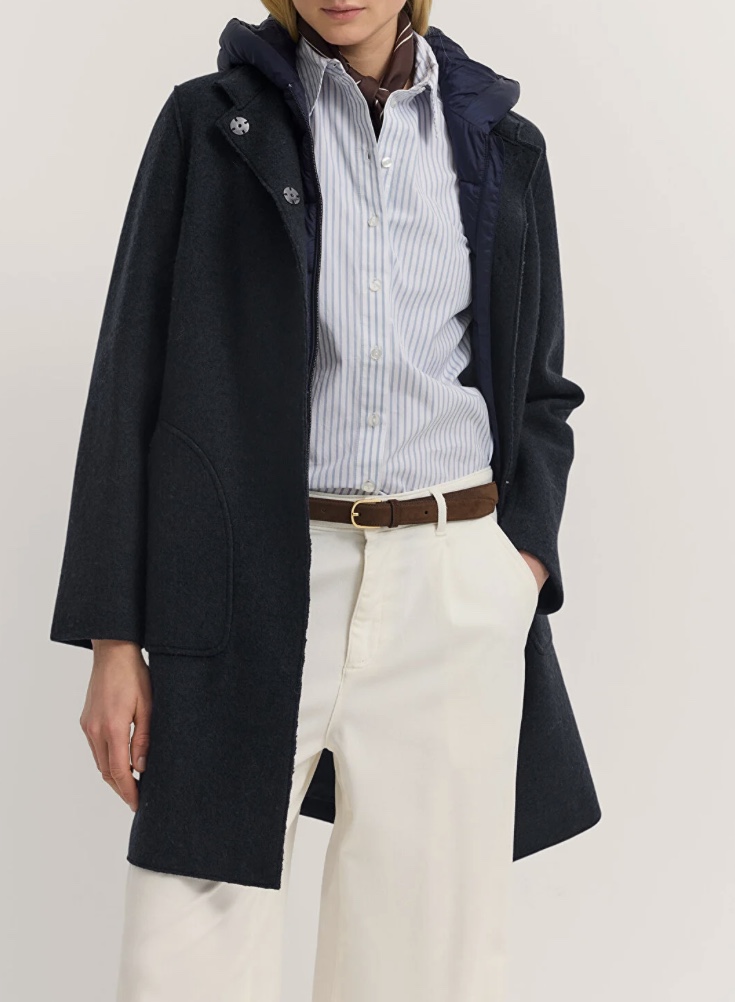 MANTEAU NINA NOIR