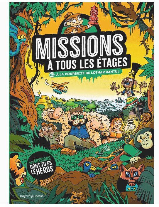 Screenshot 2024-08-05 at 17-36-12 Missions à tous les étages Tome 3 À la poursuite de Lothar Rantul Paul Martin Erwann Surcouf - Livres jeux et dactivités Cultura