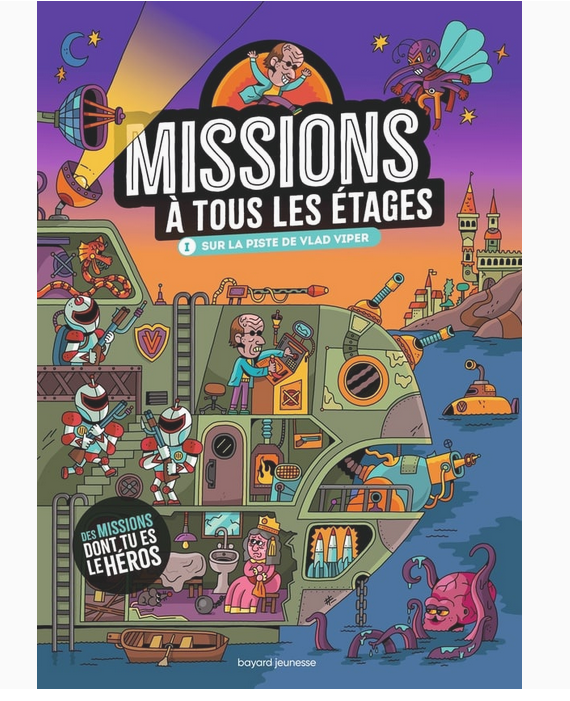 Screenshot 2024-08-05 at 17-52-12 Missions à tous les étages Tome 1 sur la piste de Vlad Viper Paul Martin Erwann Surcouf - Livres jeux et dactivités Cultura