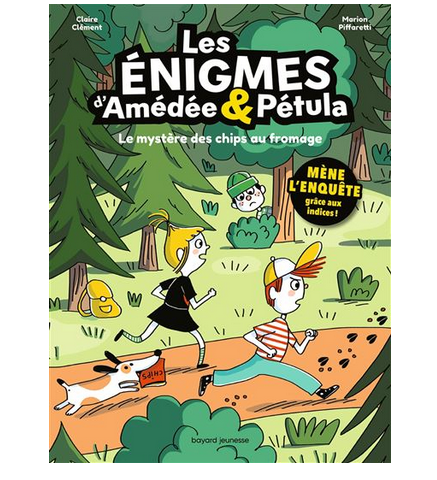 Screenshot 2024-08-05 at 18-17-44 Les Énigmes DAmédée - Le mystère des chips au fromage - Les énigmes dAmédée et Pétula - Tome 02 - Claire Clément Marion Piffaretti - broché - Achat Livre fnac