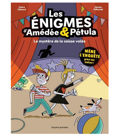 Screenshot 2024-08-05 at 18-38-33 Les Énigmes DAmédée - Le mystère de la caisse volée - Les énigmes dAmédée et Pétula - Tome 01 - Claire Clément Marion Piffaretti - broché - Achat Livre fnac