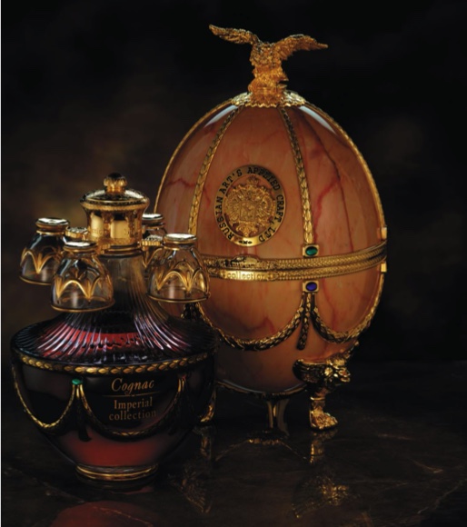 Cognac Roullet Hors d Age Grande Champagne 1er Cru Imperial Collection Super Premium Oeuf Fabergé www.luxfood.fr