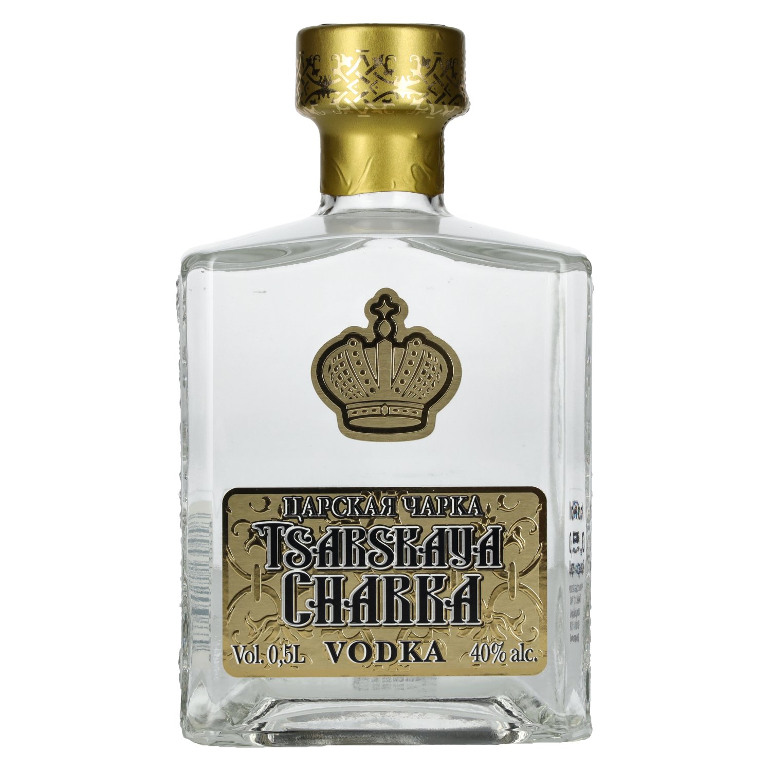Vodka Tsarskaya Charka Gold 0,5l