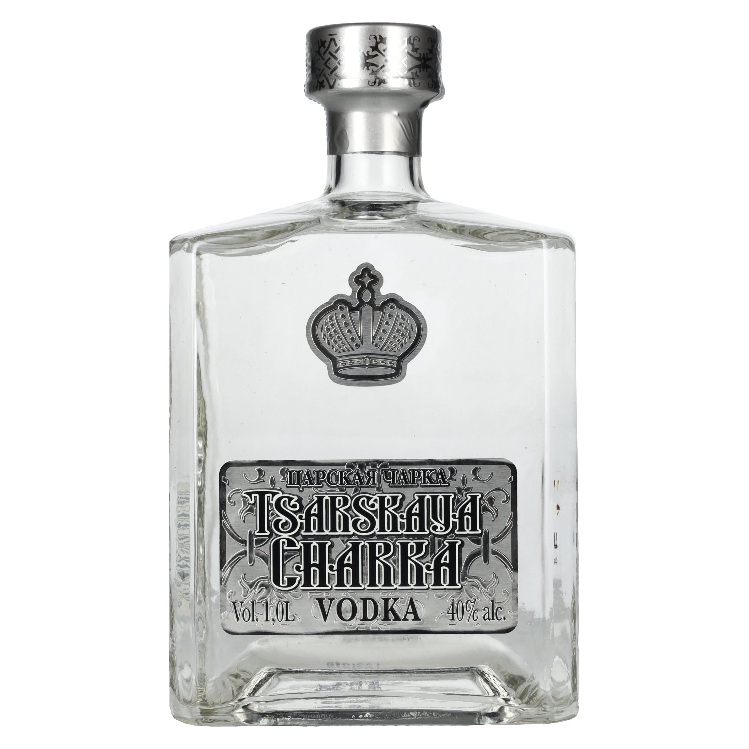 Vodka Tsarskaya Charka Silver 1L
