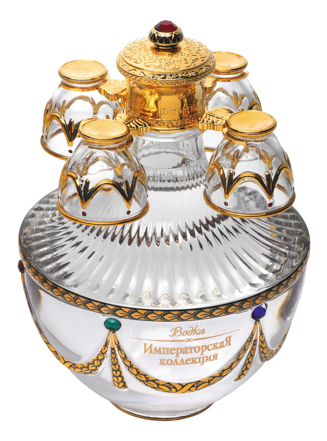 Carafe imperial collection doré