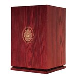 Caisse de luxe en bois oeuf de Fabarge