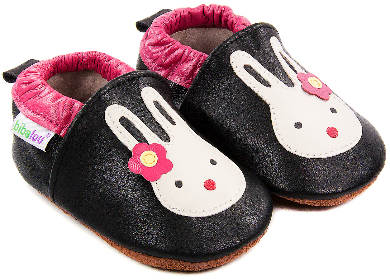 Chaussons lapin gris moelleux - lapin bélier