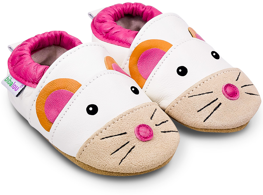 Chaussons Bebe En Cuir Souple Lili La Souris Chaussons En Cuir Souple Chaussons Fille Bibalou L Atelier Du Chausson Bebe Enfant En Cuir Souple