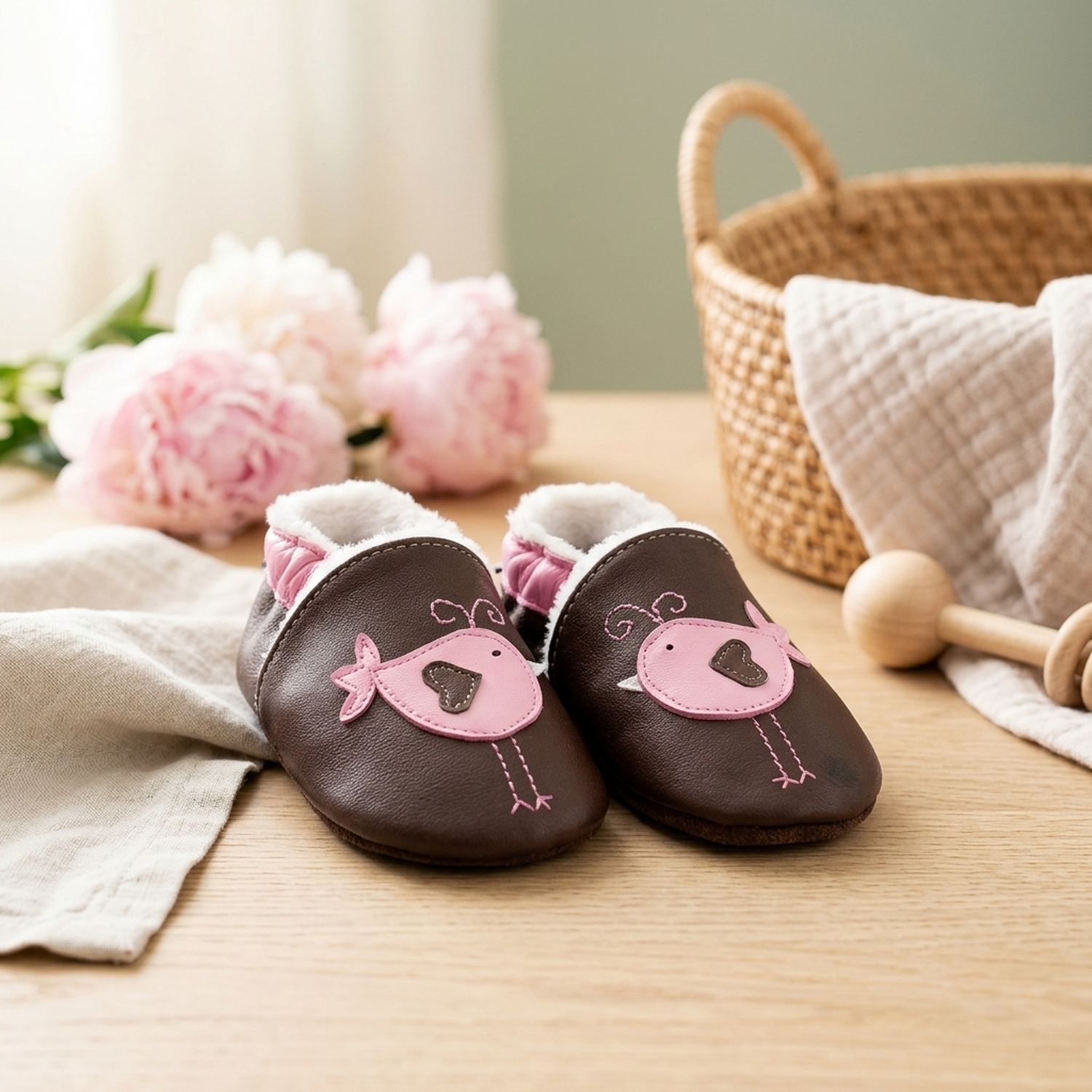 chaussons-bebe-cuir-souple-fourres-nid-d-amour-mise-en-scene-fete-des-meres-6