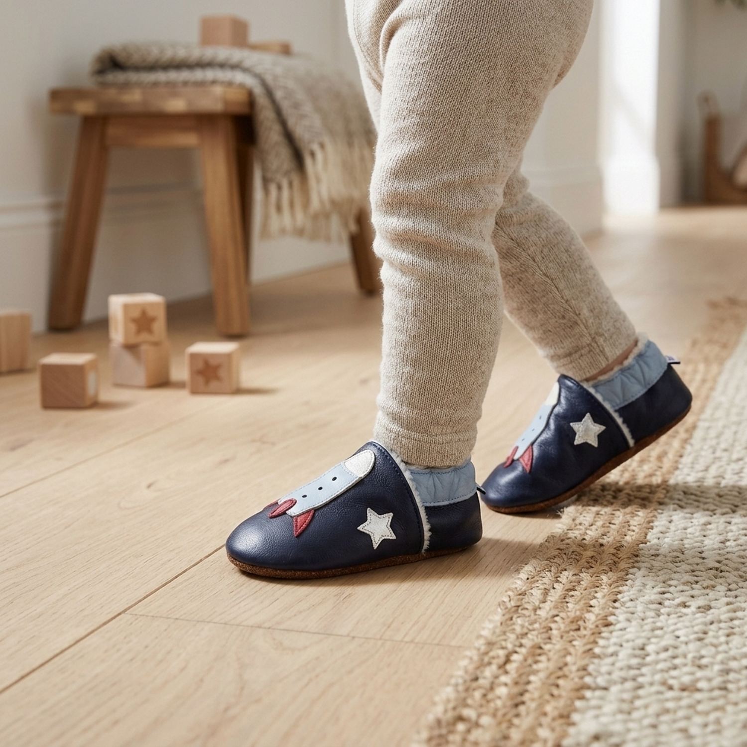 chaussons-bebe-cuir-souple-fourres-fusee-spatiale-portee-bebe-4