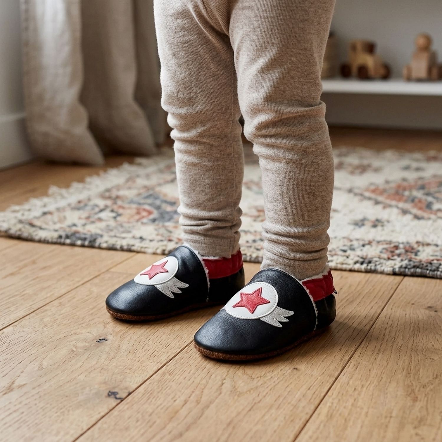 chaussons-bebe-cuir-souple-fourres-super-heros-portee-bebe-6