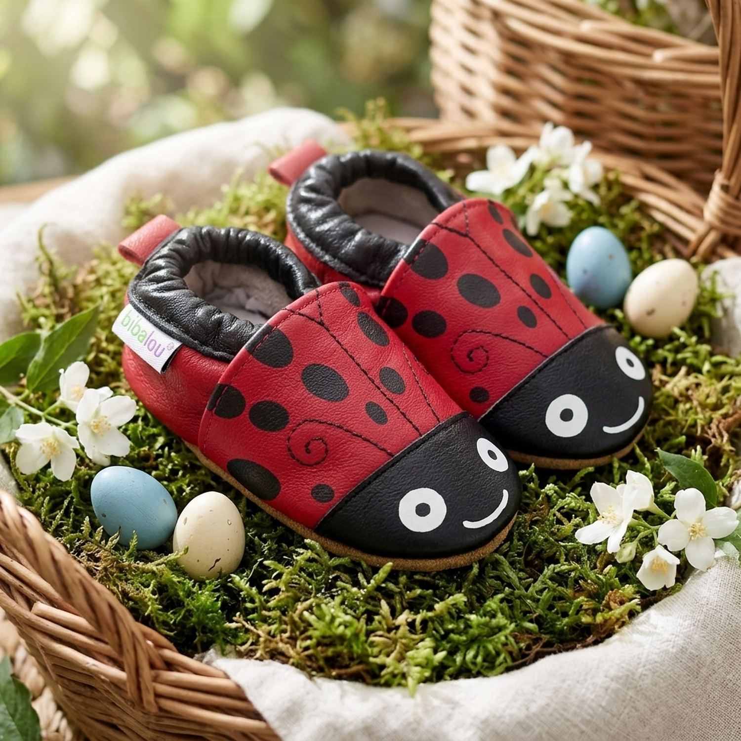 chaussons-bebe-cuir-souple-gabrielle-la-coccinelle-mise-en-scene-fleurs-6