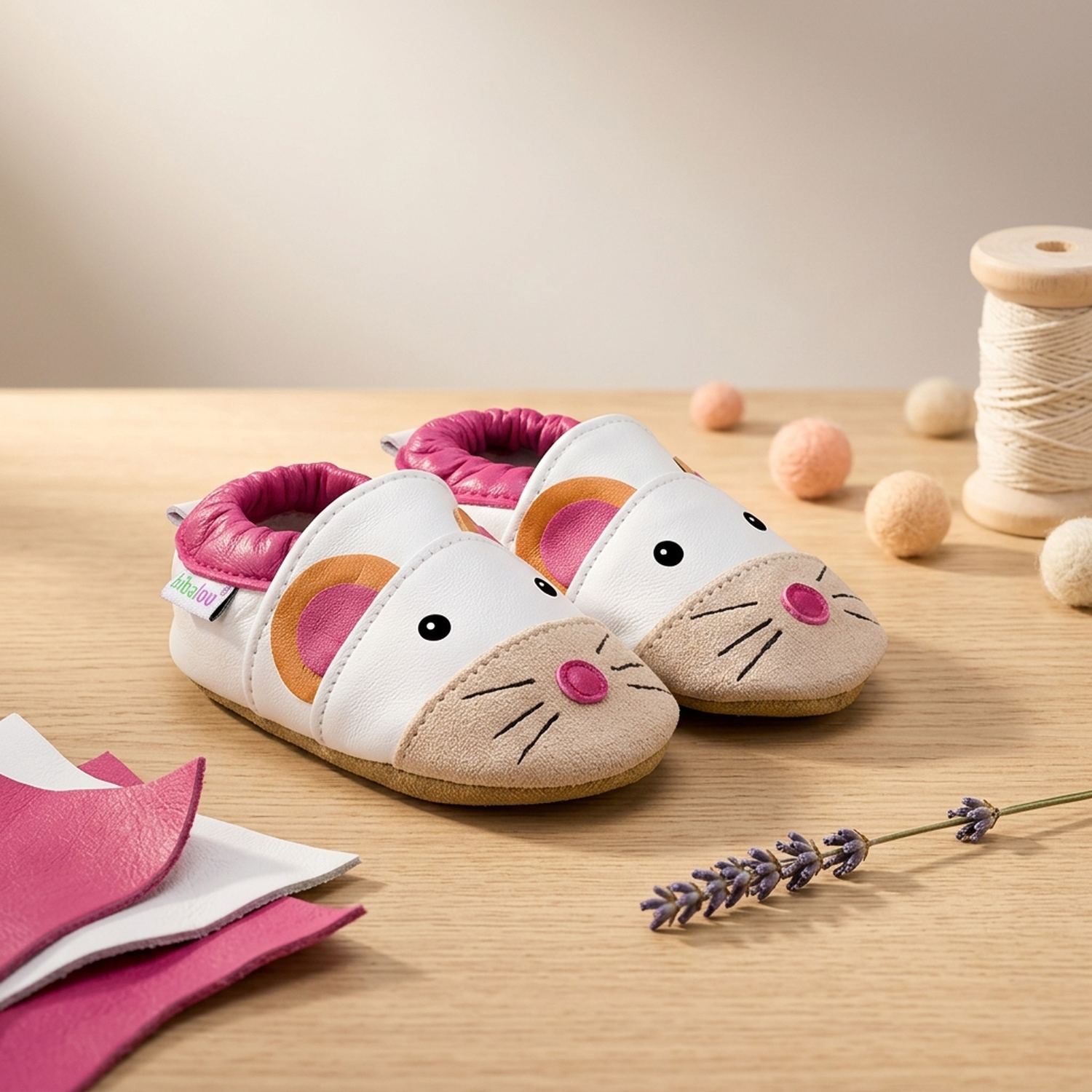 chaussons-bebe-cuir-souple-lili-la-souris-mise-en-scene-atelier-4