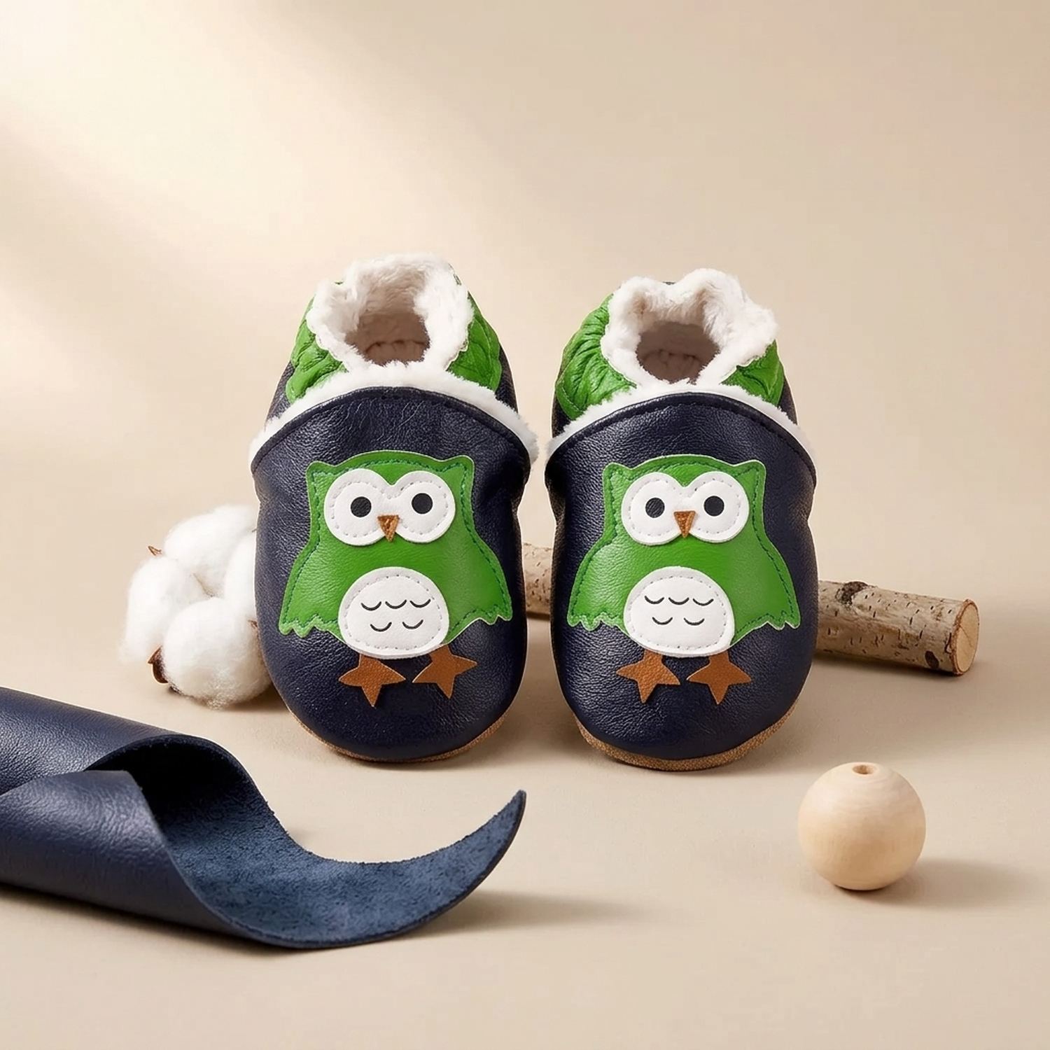 chaussons-bebe-cuir-souple-fourres-bibalou-le-hibou-mise-en-scene-atelier-3