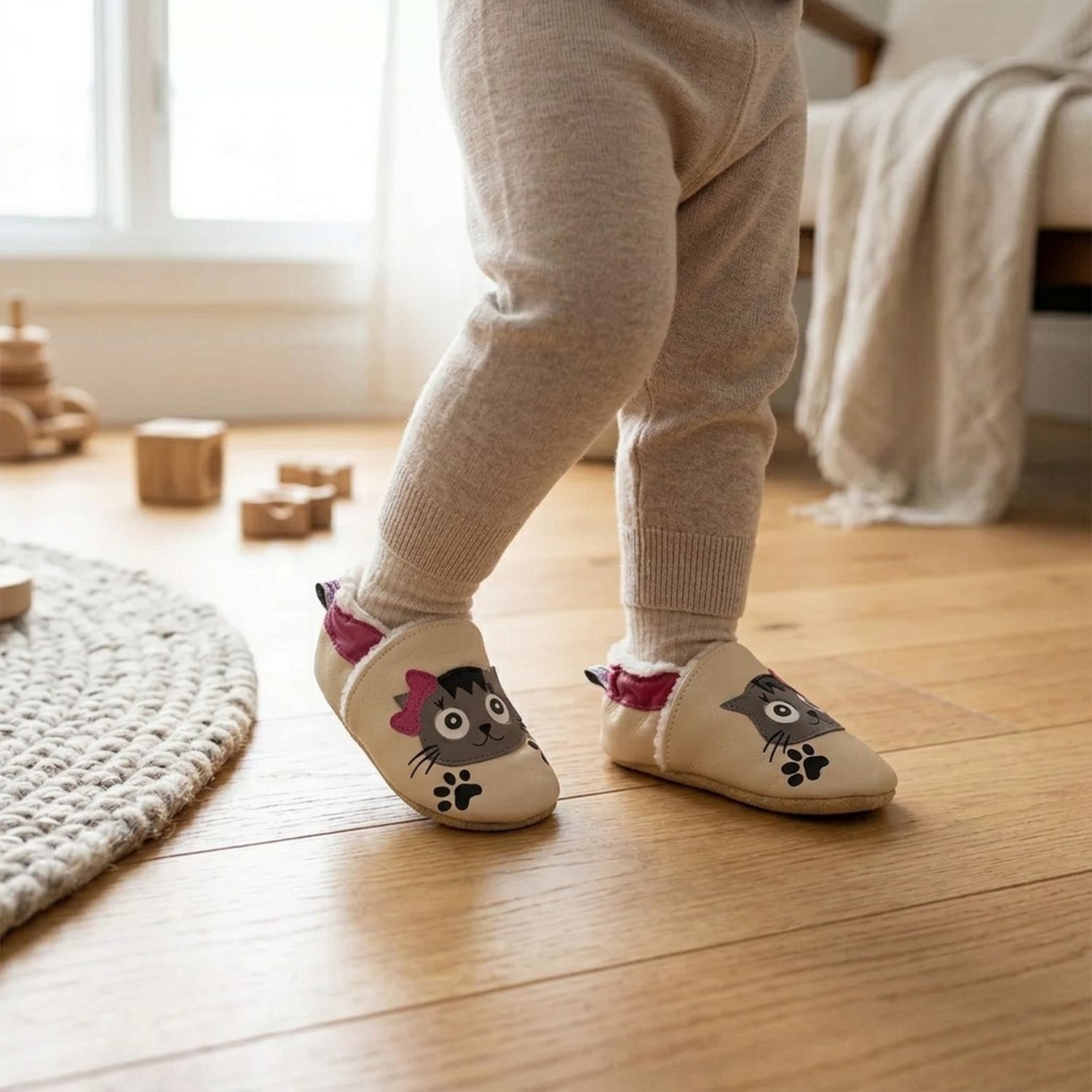 chaussons-bebe-cuir-souple-fourres-agathe-la-chatte-portee-bebe-2
