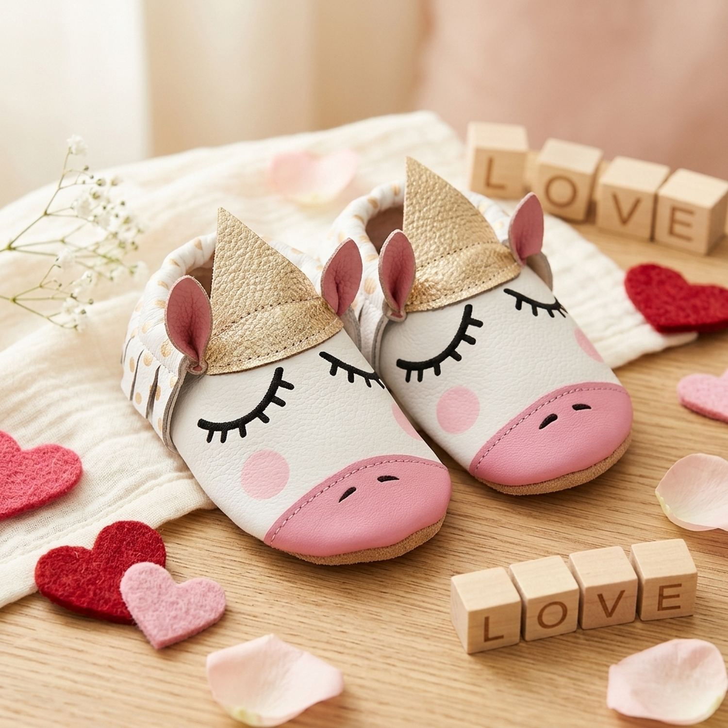 chaussons-bebe-cuir-souple-fourres-princesse-licorne-mise-en-scene-coeurs-3