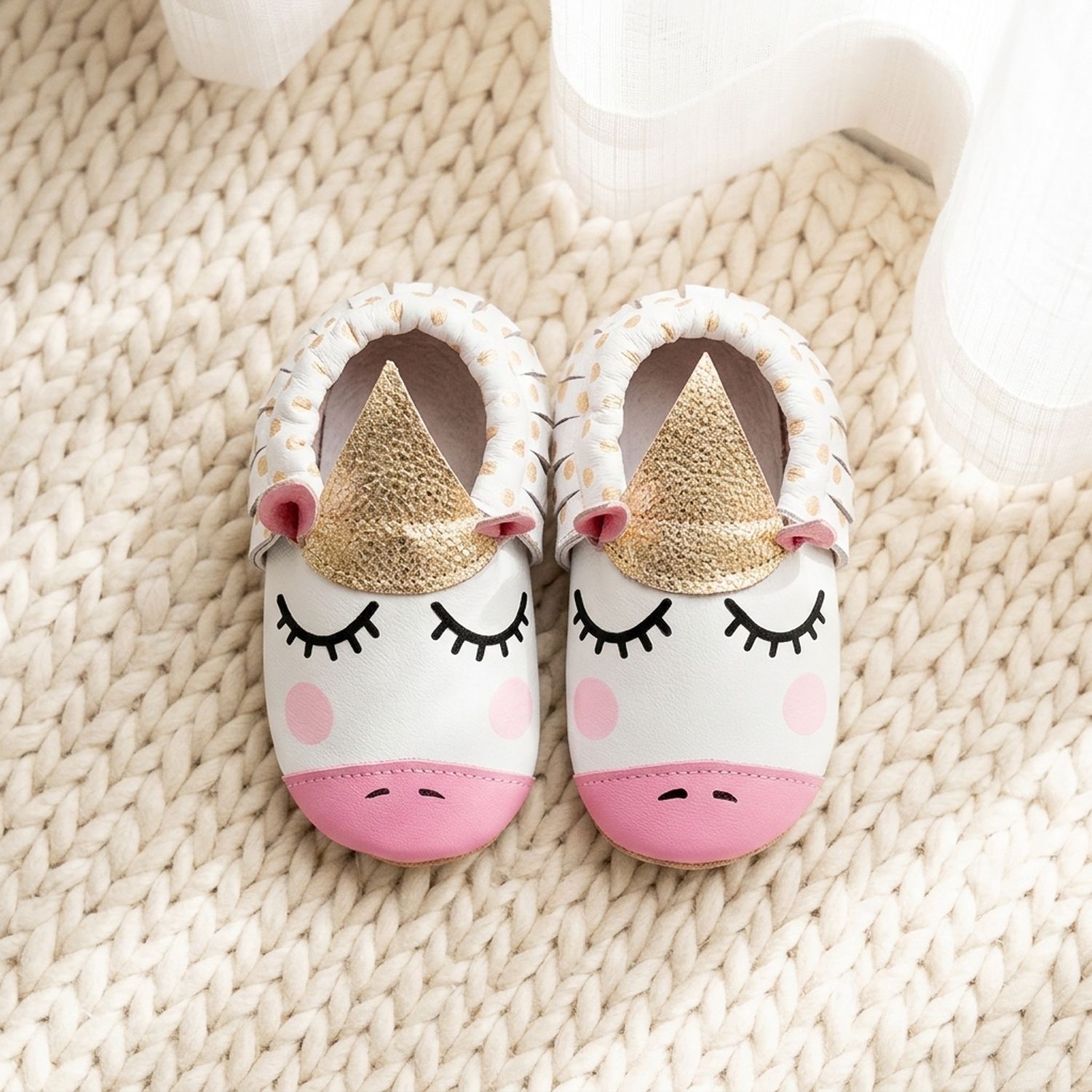 chaussons-bebe-cuir-souple-fourres-princesse-licorne-vue-dessus-5