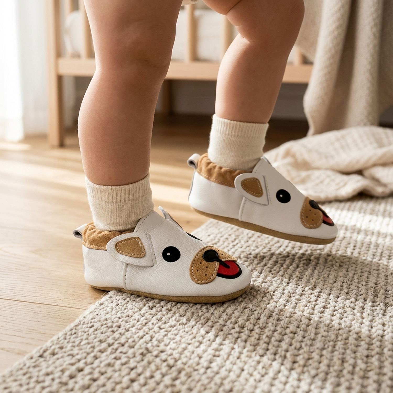 chaussons-bebe-cuir-souple-georges-le-bouledogue-portee-bebe-5