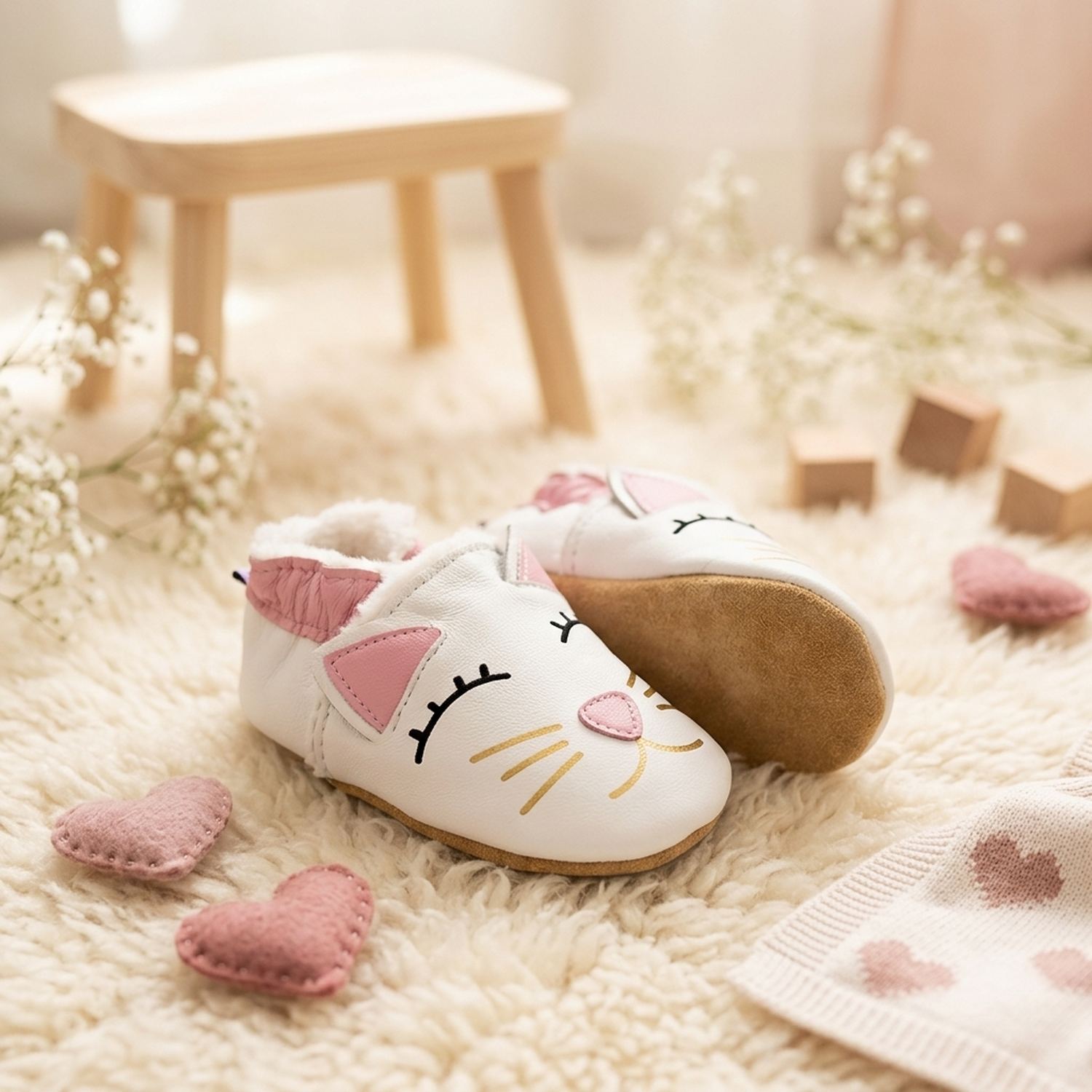 chaussons-bebe-cuir-souple-fourres-madame-chat-mise-en-scene-coeurs-5