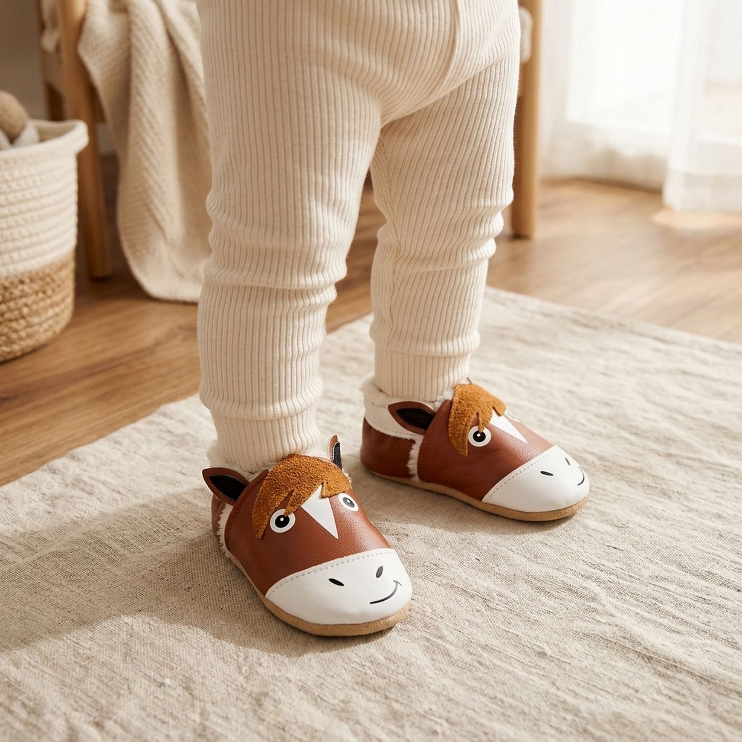 chaussons-bebe-cuir-souple-fourres-perceval-le-cheval-portee-bebe-4
