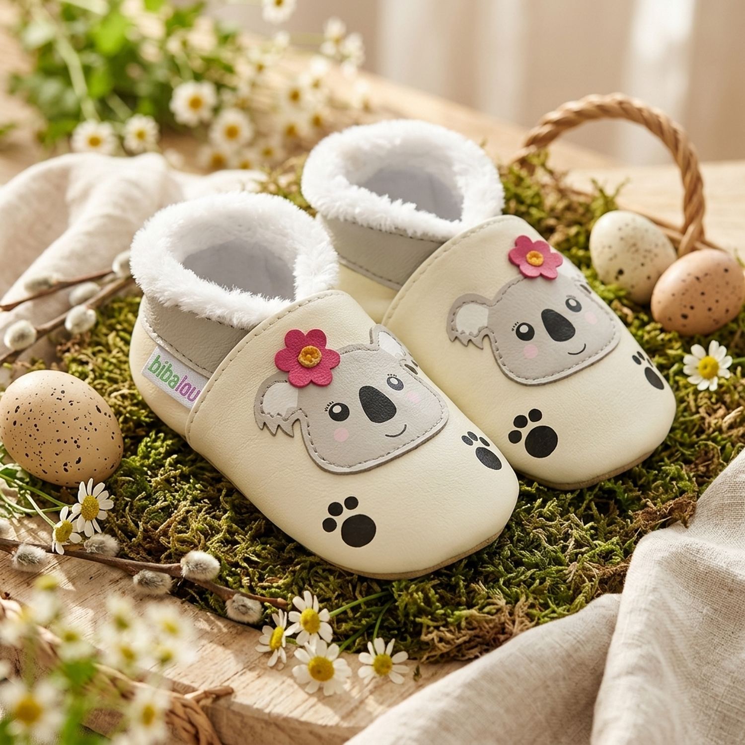 chaussons-bebe-cuir-souple-fourres-lola-la-koala-mise-en-scene-paques-6