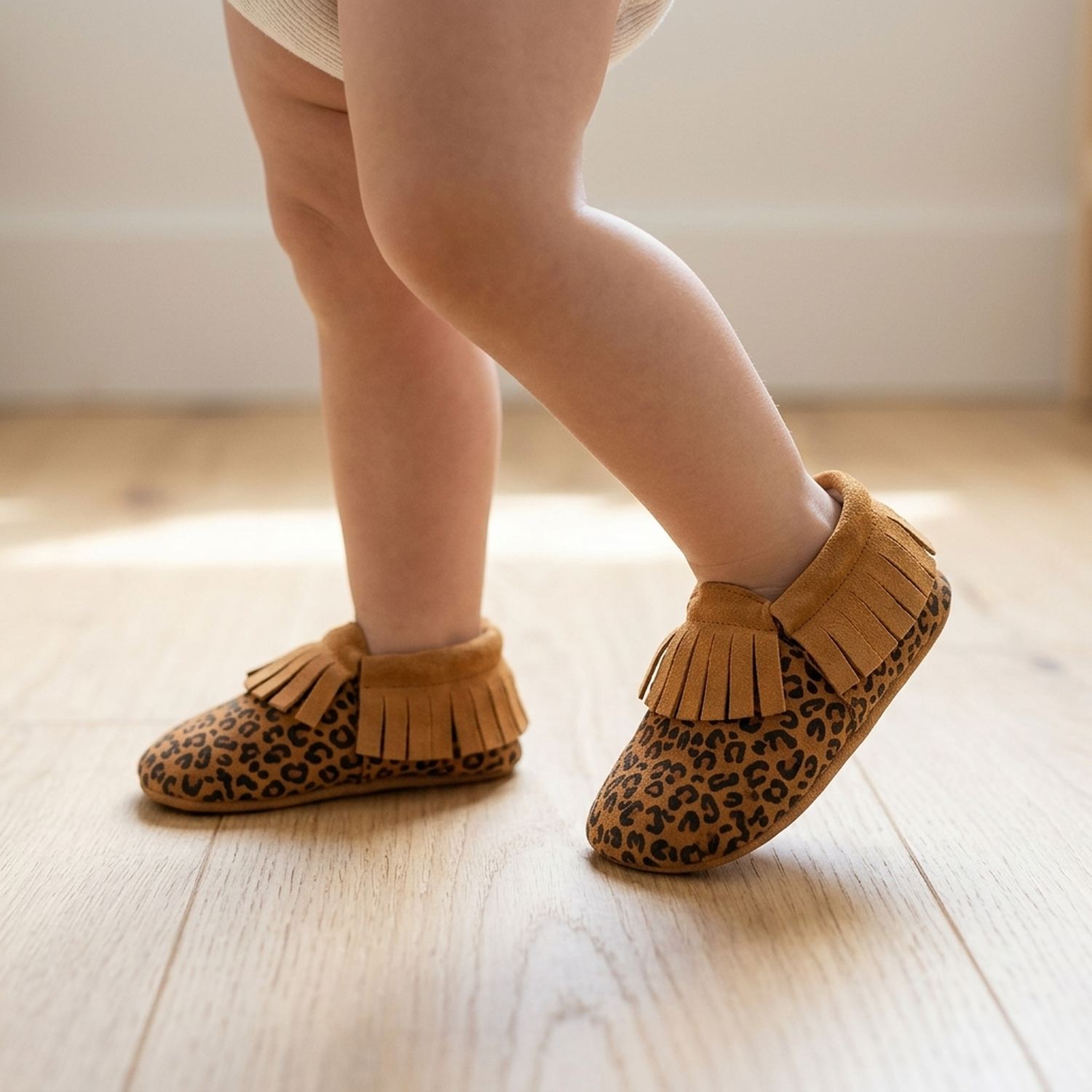 chaussons-bebe-cuir-souple-a-franges-nubuck-leopard-portee-bebe-6