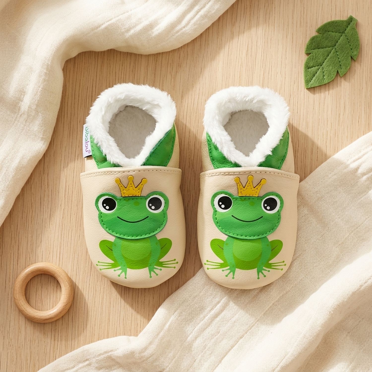 chaussons-bebe-cuir-souple-fourres-juliette-la-rainette-vue-dessus-6