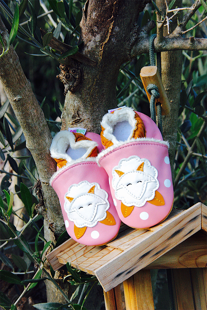 chaussons-mouton-fourrés